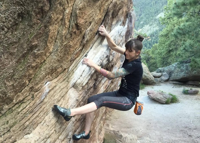 Karen Climbing