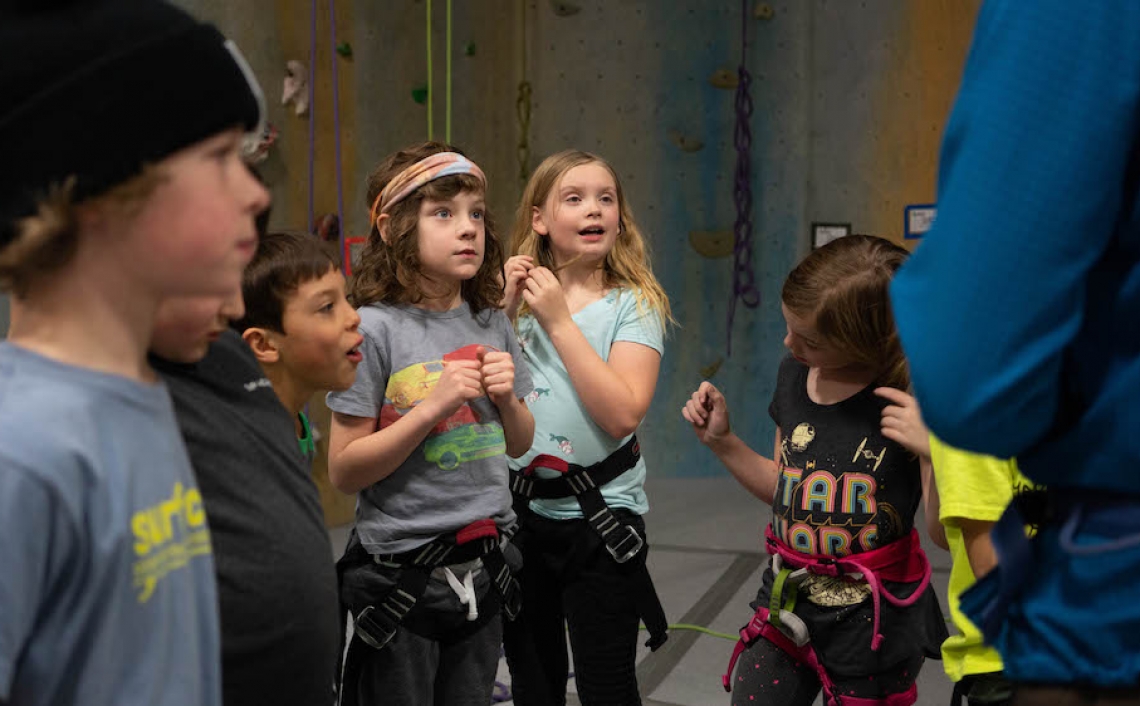 Youth Specific Climbing Area