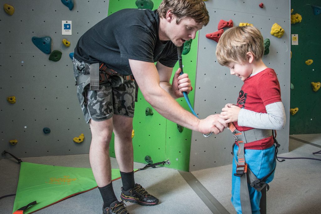 Tips for climbing inside with kids